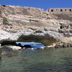 Natural gallery in Lampedusa