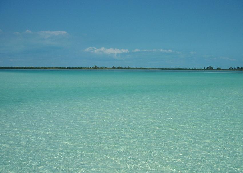 Natural Pool auf Cayo Largo