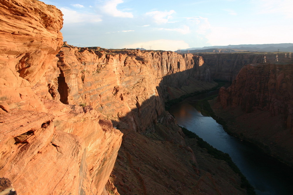 Natural speed flipper (Colorado river near Glen Canyon Dam - Utah - USA)