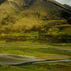 Nature verdoyante sur la rivière de l'espoir (South Island- New Zealand)