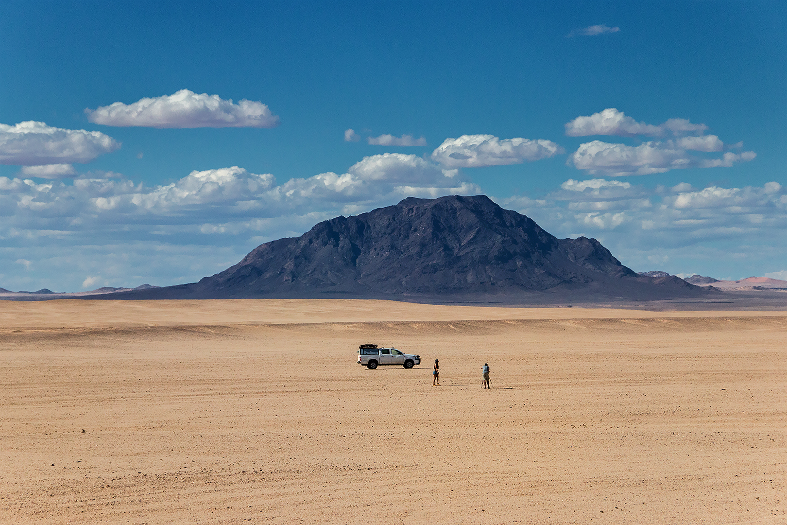 Naturfotograf in der Namib