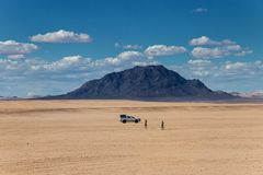 Naturfotograf in der Namib