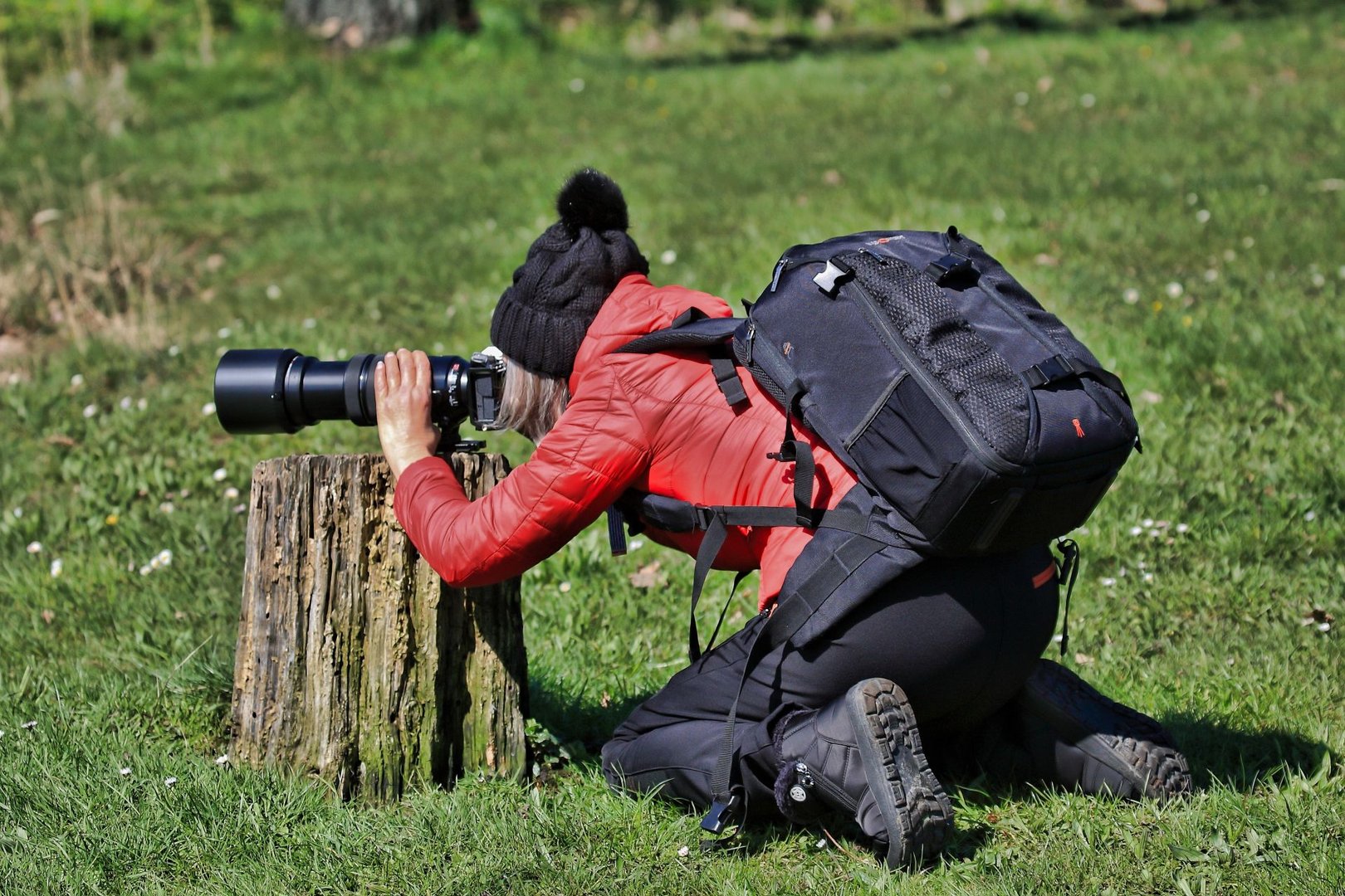 Naturfotografin