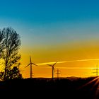 Naturgemälde am Abend