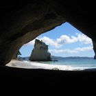 Naturgewalten Cathedral Cove in Neuseeland