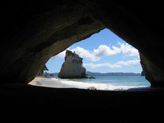 Naturgewalten Cathedral Cove in Neuseeland