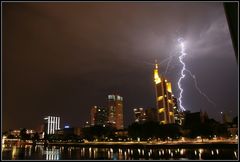 Naturgewalten über Frankfurt