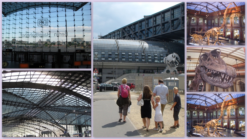 Naturkundemuseum und Hbf Berlin