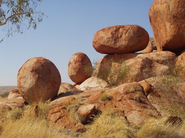 Naturkunst - die Devils Marbles by PatrickRothwell 