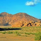 Naturlandschaft im Wadi Rum