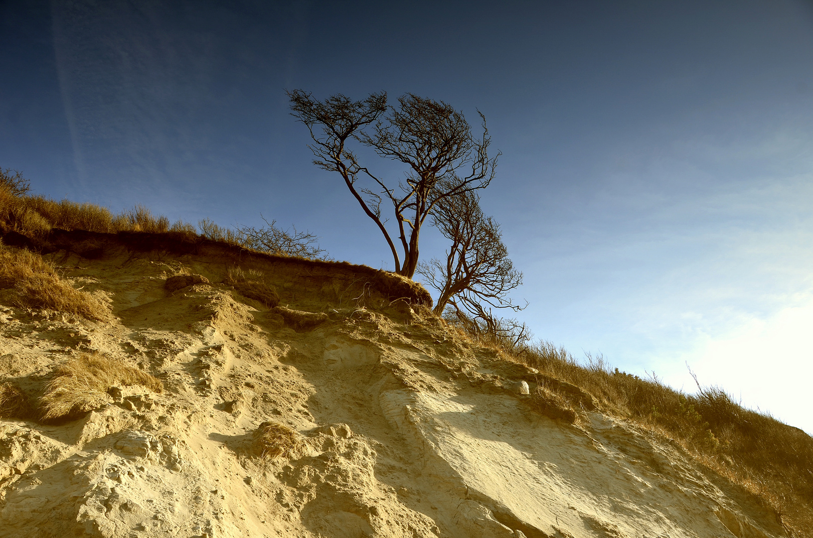 Naturlandschaft ,Steilküste Norddeutschland