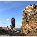 Naturmauer mit Durchblick