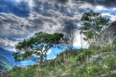 Naturnser Sonnenberg in HDR