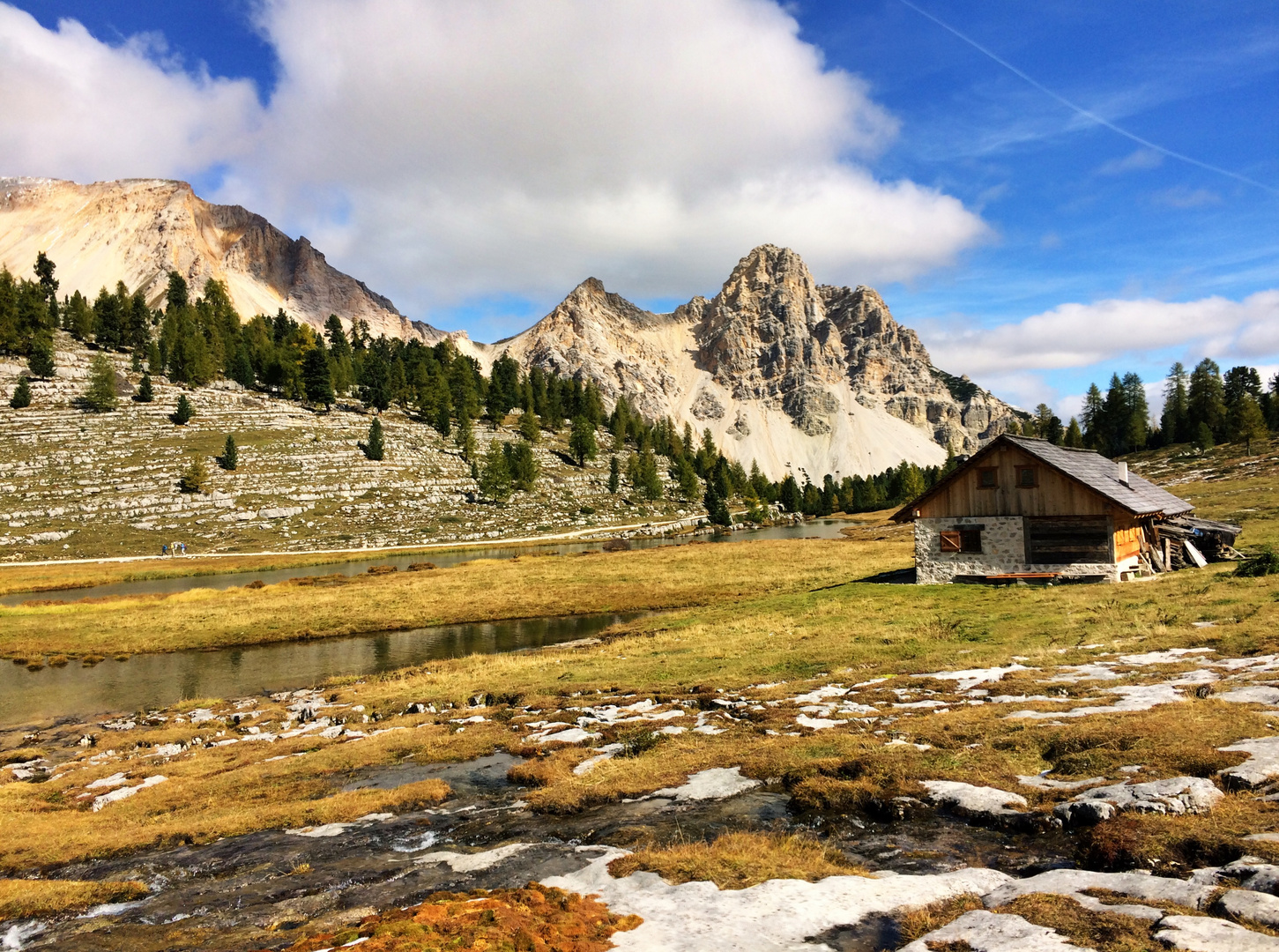 Naturpark Fanes Sennes Prags, Dolomiten