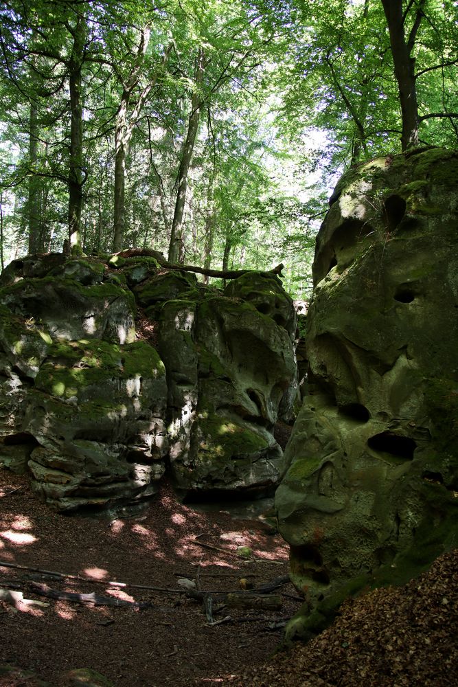 Naturpark Teufelsschlucht - Felsformation N°10