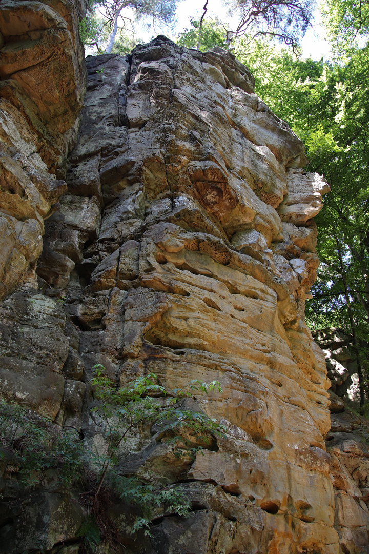 Naturpark Teufelsschlucht - Felsformation N°17