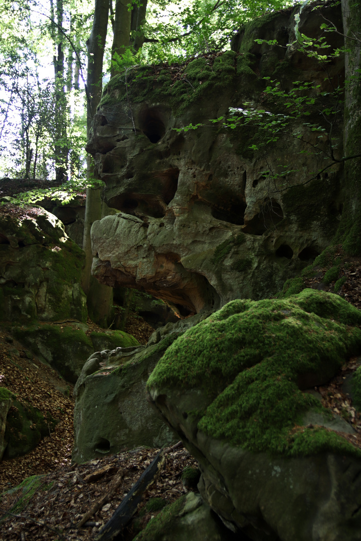 Naturpark Teufelsschlucht - Felsformation N°7