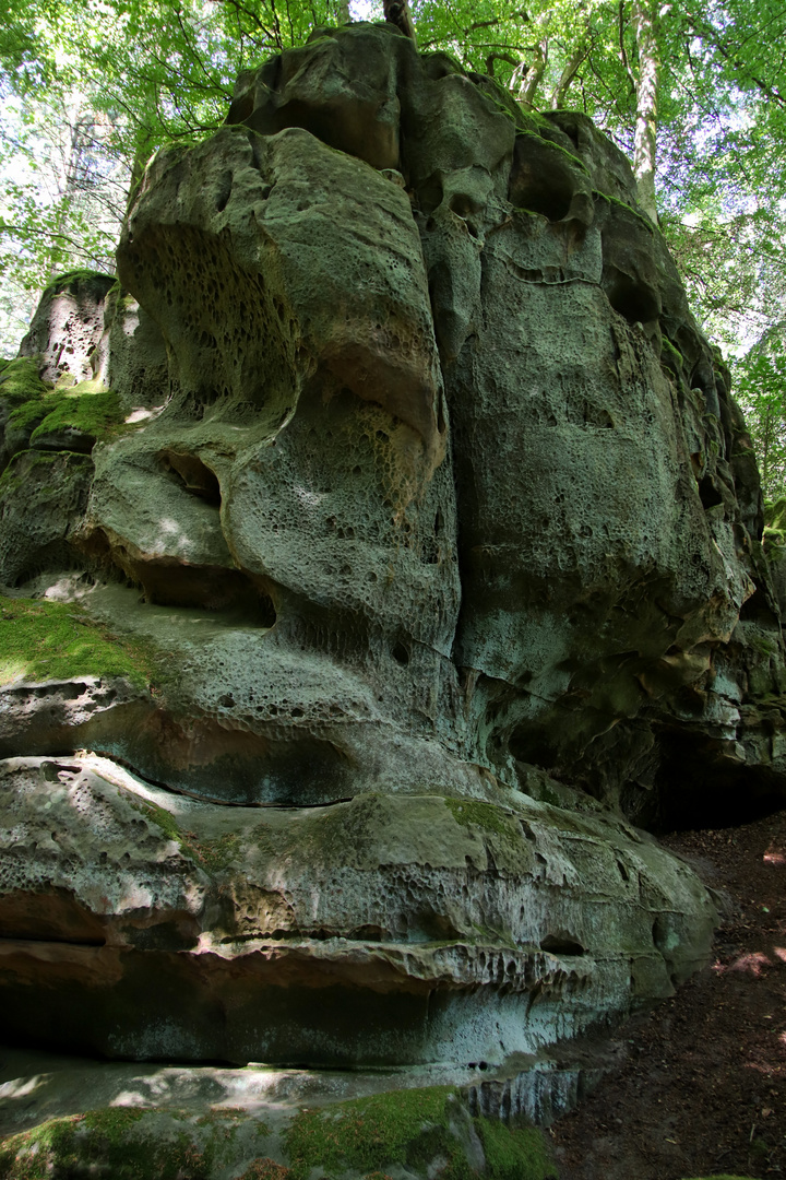 Naturpark Teufelsschlucht - Felsformation N°8