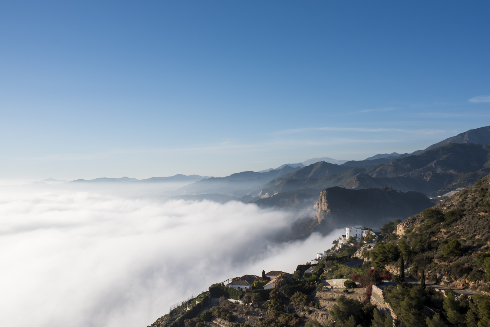 Naturschauspiel an der Costa del Sol / Andalusien