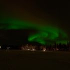 Naturschauspiel Polarlicht Finnland Luosto