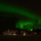 Naturschauspiel Polarlicht Finnland Luosto