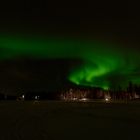 Naturschauspiel Polarlicht Finnland Luosto