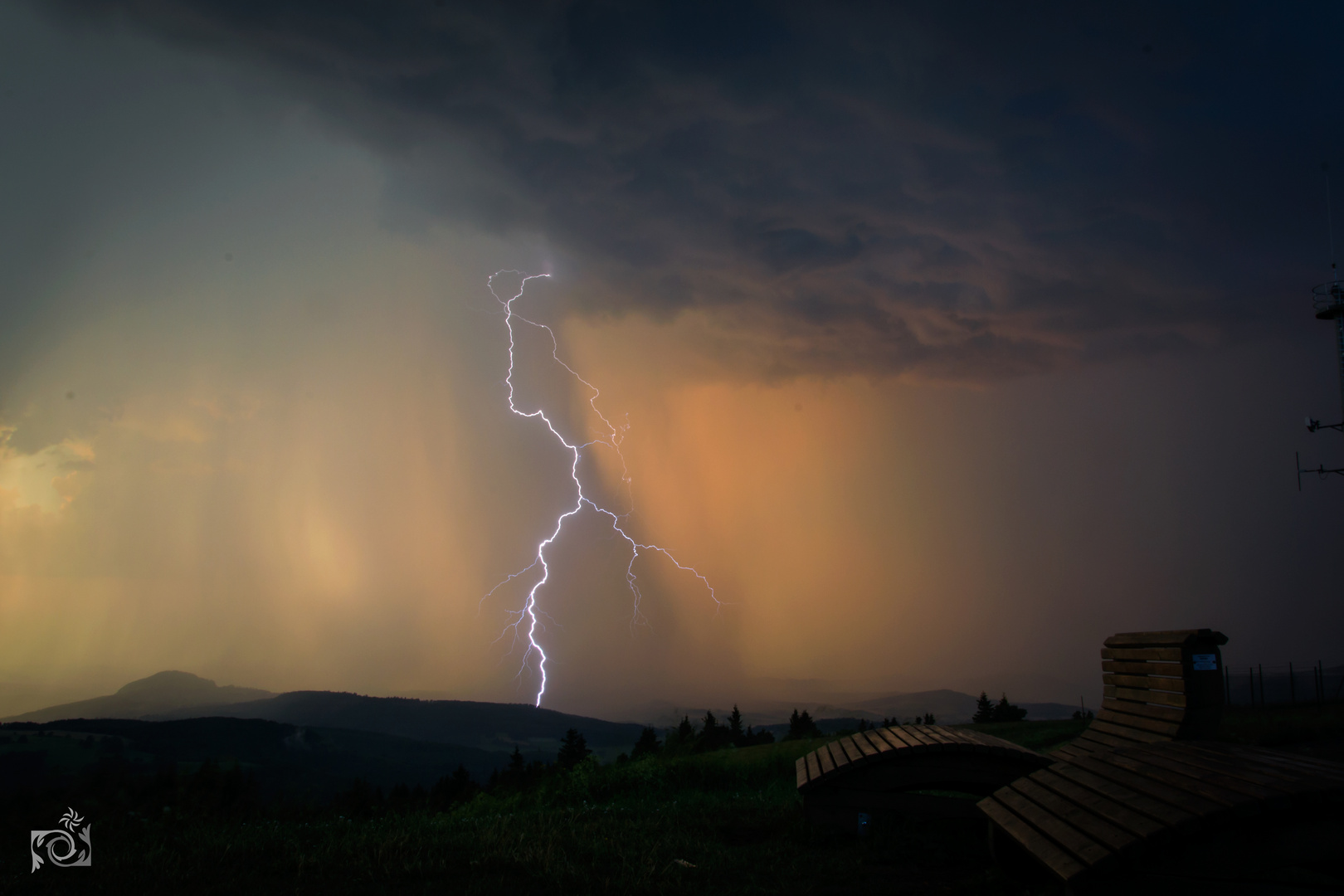 Naturschauspiel über der Rhön 2