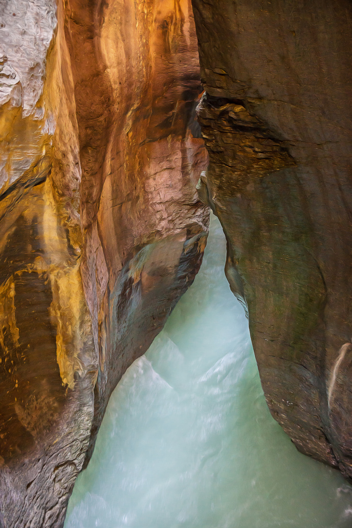 Naturschönheit Aareschlucht