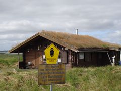 Naturschutz-Strandhütte
