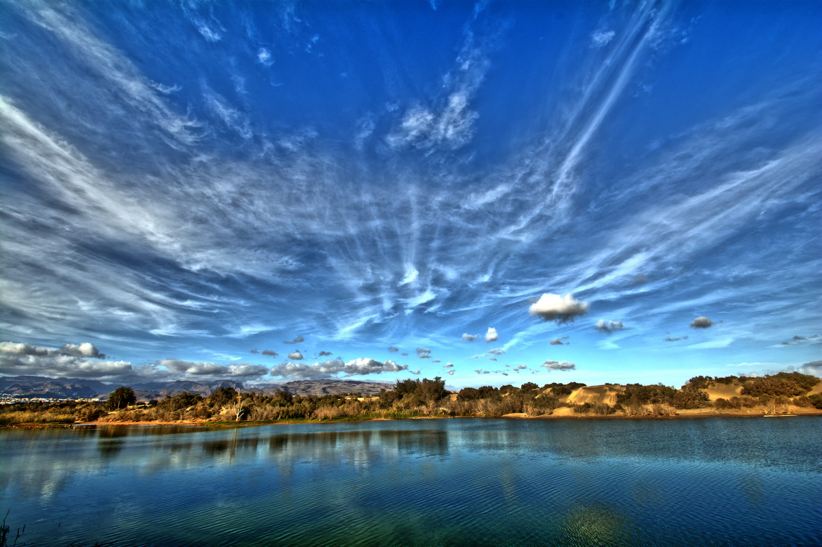 Naturschutzgebiet in Maspalomas auf Cran Canaria