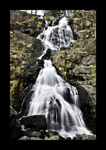 Naturwasserfall im Schwarzwald