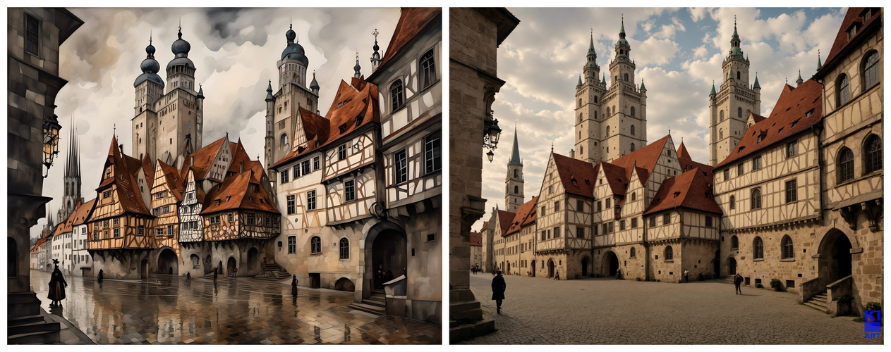 Naumburg - ou la dernière comparaison - Naumburg - letzter Vergleich