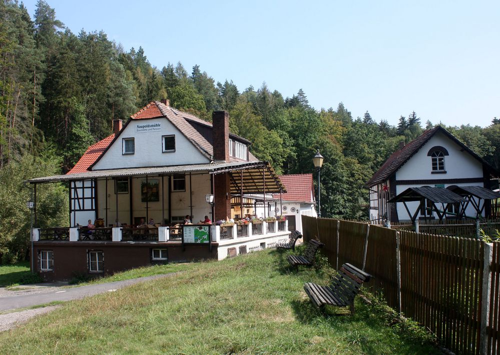 Naupolsmühle im Eisenberger Mühltal Foto & Bild | sehenswert, wald ...
