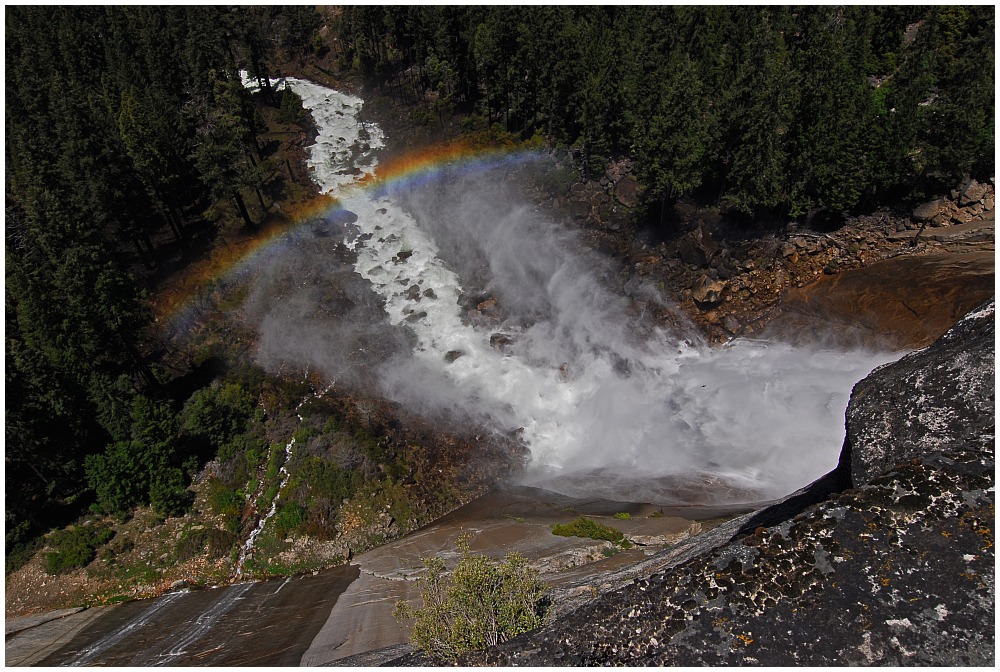 Navada Falls aus der Vogelperspektive