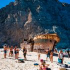 Navagio Beach mit Schiffswrack