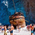 Navagio Beach mit Schiffswrack