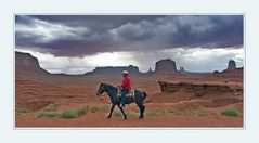 Navajo-Indianer im Monument Valley