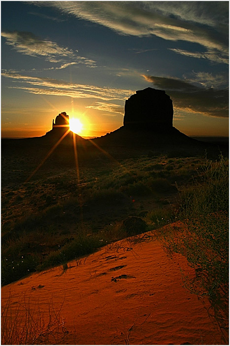 Navajo Land Sunrise