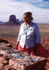 Navajo Reservation Monument Valley, Schmuckverkauf, UT