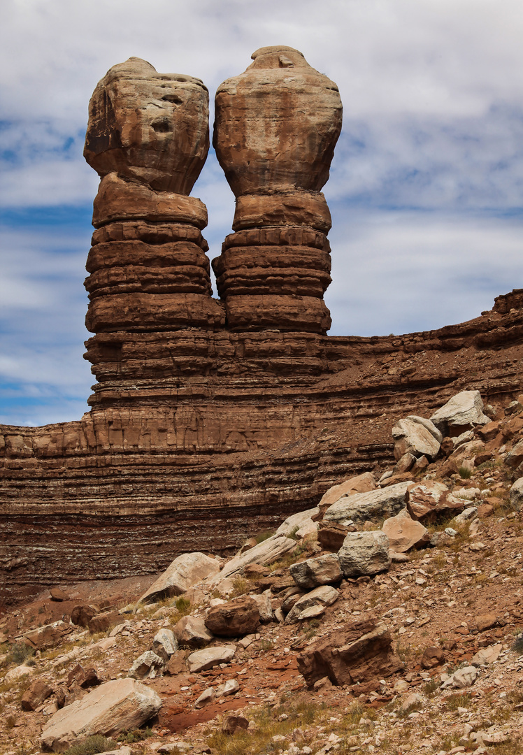 Navajo Twin Rocks