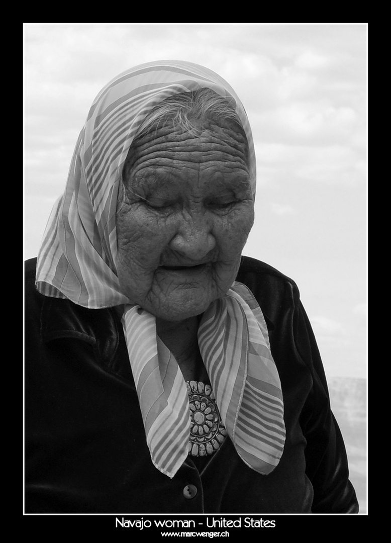 Navajo woman - United States