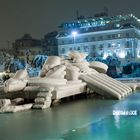 Nave di Cascella con neve -Pescara