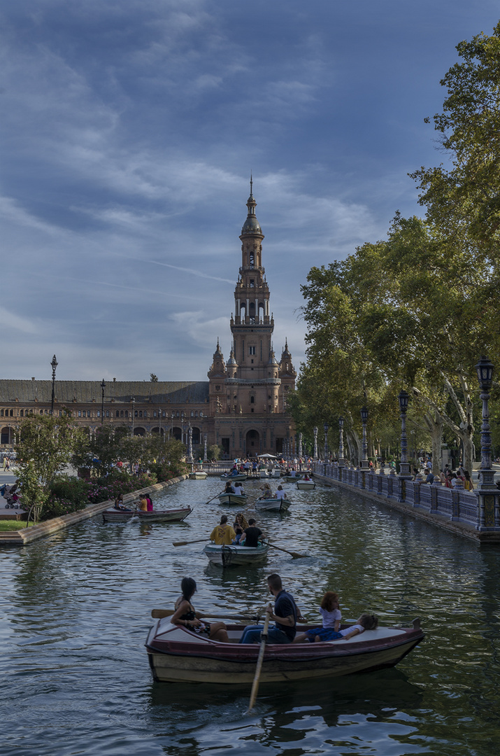 Navegando en aguas sevillanas