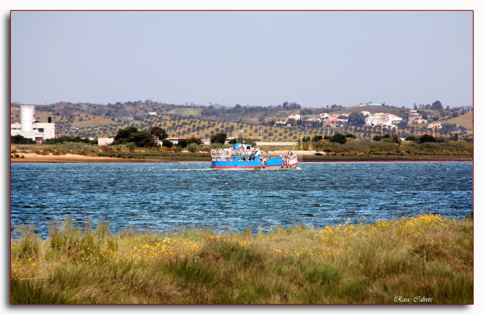 NAVEGANDO POR EL GUADIANA.