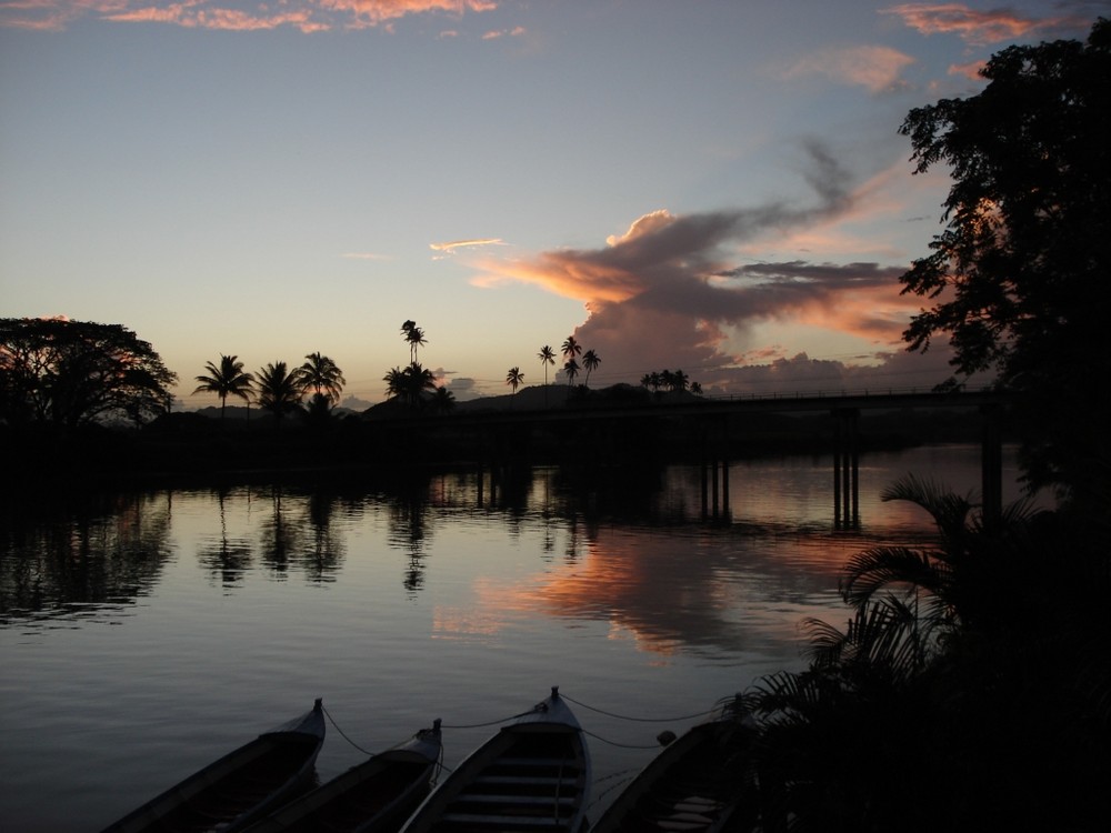 Navua sunset