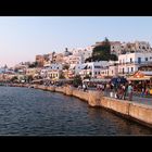 Naxos-Chora im frühen Abendlicht