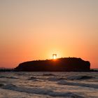 Naxos Gate at Sunset