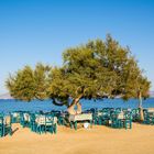 Naxos - Taverne am Maragas-Strand 07/2015