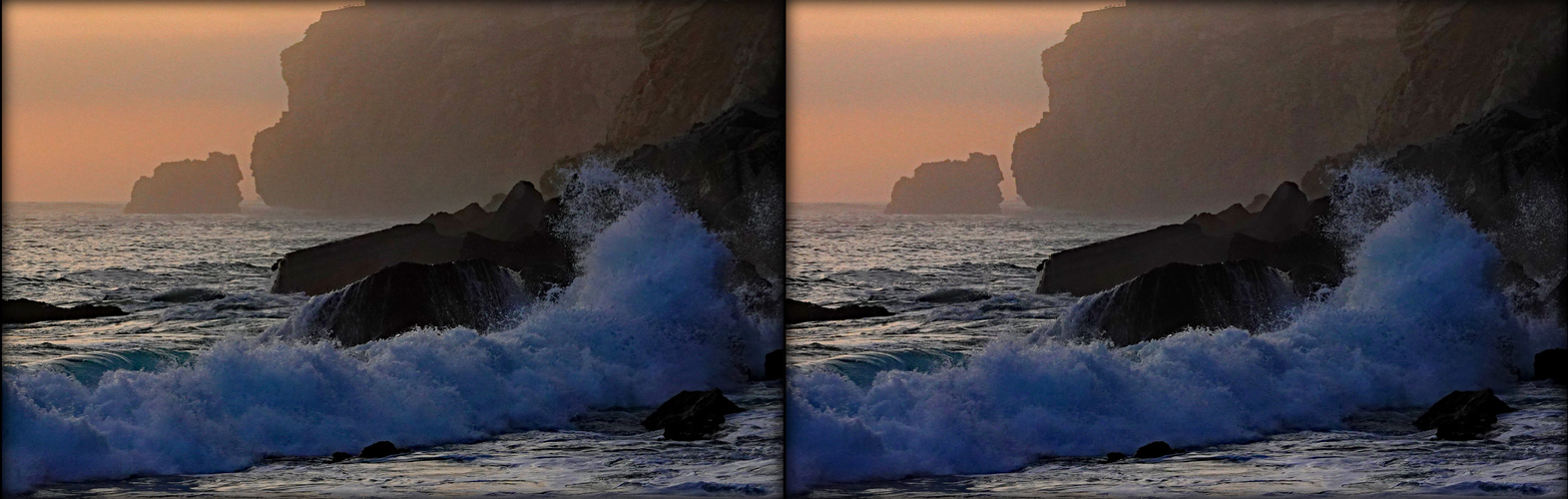 Nazare abends (3D-X-View)