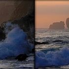 Nazare abends (3D-X-View)